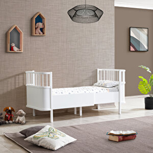 Sallanan Mdf Beşik, Bella Büyüyen Beşik 90x120 - Bella Karyola 90x190