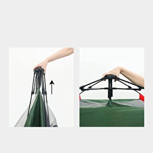 Yek Outdoor 6 Kişilik Tam Otomatik Tenteli Kamp Çadırı 270x270x170cm
