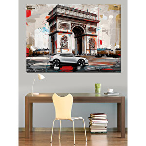Zafer Takı Ve Araba Dekoratif Kanvas - Mdf Ahşap Tablo 25x35 cm