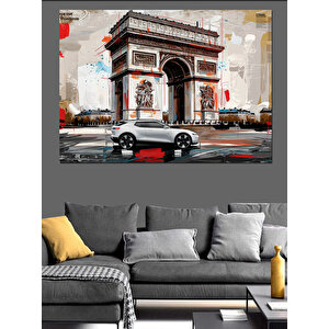 Zafer Takı Ve Araba Dekoratif Kanvas - Mdf Ahşap Tablo