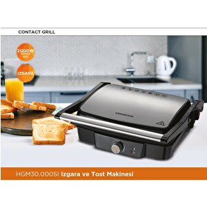 Kenwood Hgm30.000si 2000 W Izgara Ve Tost Makinesi
