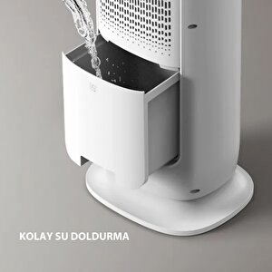 Hf02 Uzaktan Kumandalı Sıcak & Soğuk Su Ve Buz Hazneli Dikey Vantilatör