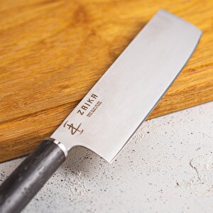 Japon Tasarım Nakiri Sebze Doğrama Bıçağı - 16cm Paslanmaz Çelik