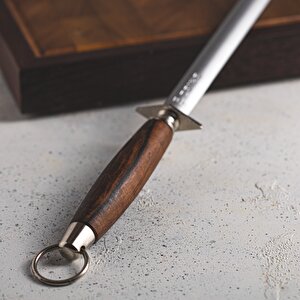 Krom Kaplı 30 Cm Profesyonel Oval Masat
