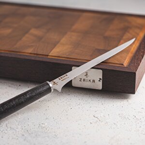 Fileto Ahşap Saplı Şef Bıçağı - 19 Cm Paslanmaz Çelik