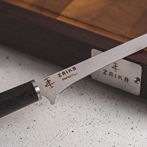 Fileto Ahşap Saplı Şef Bıçağı - 19 Cm Paslanmaz Çelik
