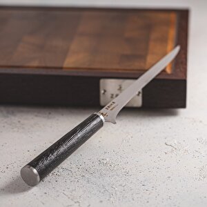 Fileto Ahşap Saplı Şef Bıçağı - 19 Cm Paslanmaz Çelik