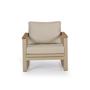 Likya Alüminyum Oturma Grubu Bahçe Balkon Koltuk Takımı 3+1+1+masa