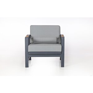 Madera Alüminyum Bahçe Balkon Oturma Grubu 3+1+1+masa