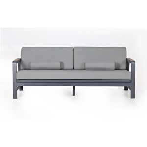 Madera Alüminyum Bahçe Balkon Oturma Grubu 3+1+1+masa