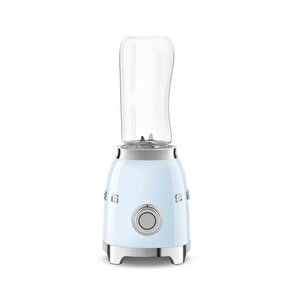50's Style Pastel Mavi Kişisel Smoothie Blender Tritan Renew