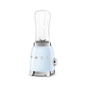 50's Style Pastel Mavi Kişisel Smoothie Blender Tritan Renew