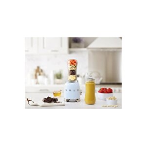 Smeg 50's Style Pastel Mavi Kişisel Smoothie Blender Tritan Renew