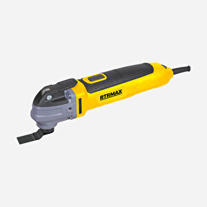 Rtrmax Rtm1370 Devi̇r Ayarli Çok Amaçli Kesi̇ci̇ Raspalama 300 W 21.000 D/dk