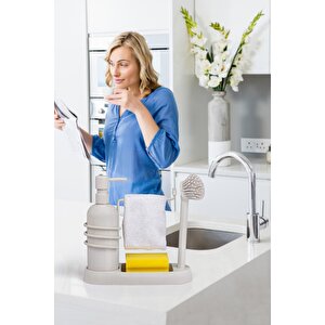Okyanus Home Uno Lavabo Organizer - Bej