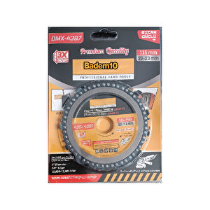 Zincirli Ahşap Testeresi 115 Mm 4" Taşlama Makine Uyumlu Kesme Oyma Şekil Verme Testeresi 1 Adet