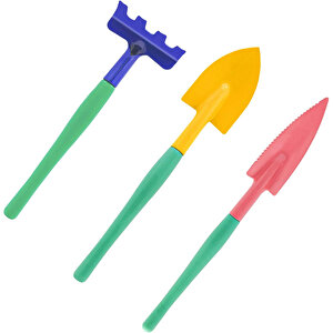 Küçük Hobi Set 3'lü Çapa Tırmık Metal Bahçe Tarla Çim Peyzaj Bitki Çiçek Ekme Toprak İşleme Küreği