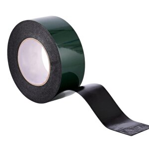 Çift Taraflı Köpük Sünger Bant Eva Yapıştırma Montaj Bandı Siyah 40 Mm X 10 Metre Etil Vinil Asetat