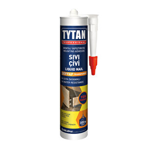 Montaj Yapıştırıcı Sıvı Çivi 390 Gr Su Geçirmez Mutfak Banyo Ahşap Dolap Beton Fayans Mermer