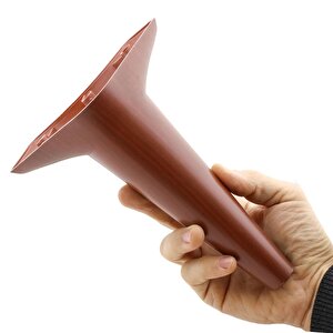 Mobilya Kanepe Sehpa Puf Koltuk Ayağı Kahverengi Baza Ayak 20 Cm 4 Adet