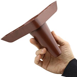 Mobilya Koltuk Kanepe Tv Ünitesi Yükseltme Destek Ayağı 14 Cm Kahve Ayakları 20'li Set