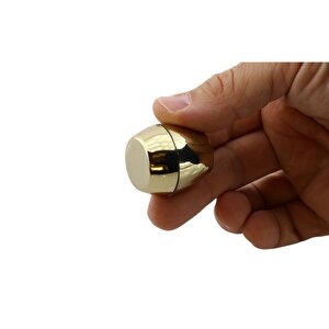 Mobilya Mutfak Dolap Dolabı Çekmece Kulpu Kulbu Plastik Altın Tek Vidalı Kulp Düğme Gold