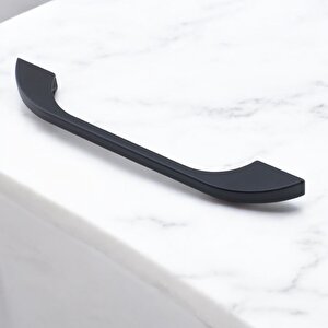 Mobilya Çekmece Mutfak Dolabı Dolap Kapak Kulpları Kulb Kulpu 12.8 Cm Metal Siyah Kulp 128 Mm