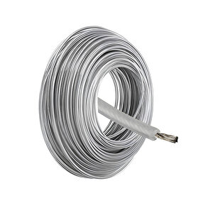 Çelik Telli Misina Motorlu Tırpan Yuvarlak Çim Ot Biçme Teli Güçlü Performans 3.5 Mm 23 Metre