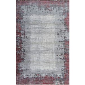 7/24 Serisi 263 Bordo Salon Oturma Odası Halısı 160x235 cm