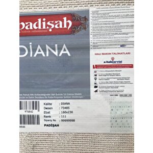Padişah Halı Diana 73485 111 Serisi Salon Oturma Yatak Odası Halısı