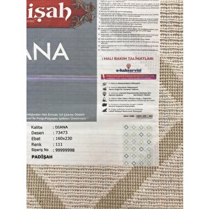 Padişah Halı Diana 73473 111 Serisi Salon Oturma Yatak Odası Halısı