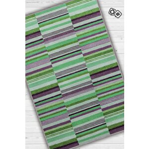 Homshtag Çizili Çok Renkli Halı Mutfak Halısı Çizgili Oturma Odası Halısı Retro Tarzı Salon Halısı