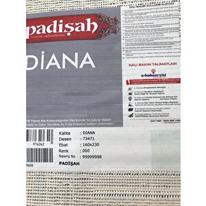 Padişah Halı Diana 73471 060 Serisi Salon Oturma Yatak Odası Halısı