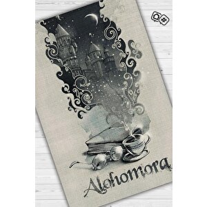 Homshtag Alohomora Bej Renkli Harry Potter Halısı Çocuk Odası Halısı Çok Renk Halı Bohem Tarzı Halı