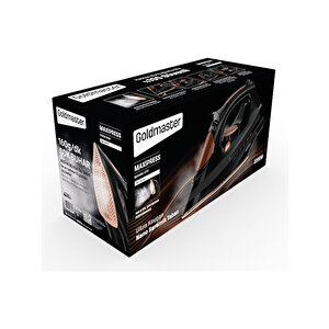 Goldmaster Maxipress 2200 Watt Seramik Tabanlı 160 Gr Şok Buharlı Ütü