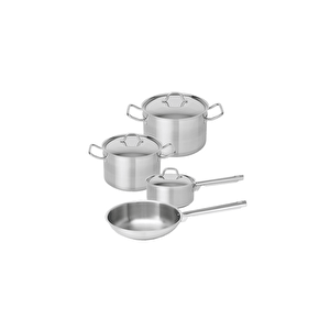 Cookware Set - 7 Parça Paslanmaz Çelik Tencere Seti