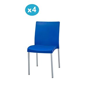 Mt-cf875 Vortice Plastik Bahçe Balkon Sandalye 4'lü Set