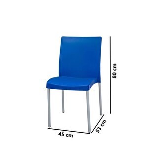 Mt-cf875 Vortice Plastik Bahçe Balkon Sandalye 4'lü Set