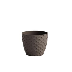 So-kap1 Kapadokya Dekoratif Plastik Saksı 0.5 Litre No 1 Moka 8175