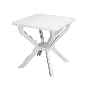 Mt-gf235 Prima Isola Plastik Kare Bahçe Balkon Masa 70x70 Cm