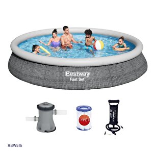 Büyük Şişme Havuz Seti 457x84cm  Bw 515 57313