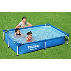 Di̇kdörtgen Prefabri̇k Havuz Set Bw449 56401 (221 Cm X 150 Cm )