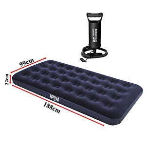 Tek Kişilik Şişme Yatak +el Pompası Bw119