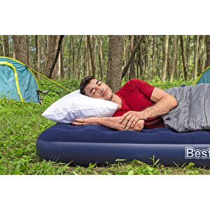 Tek Kişilik Şişme Yatak +el Pompası Bw119