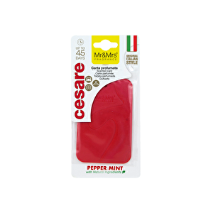 Cesare Kart - Oto Araç Kokusu, Asma Kart Kokusu - Pepper Mint