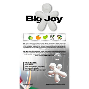 Big Joy - Oto Araç Kokusu, Araba Klima Kokusu, Oto Kokusu - Citrus Wood