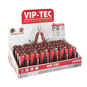 Vip-tec 9 Parça Mini Fonksi̇yonel Çaki Pense Vt875191