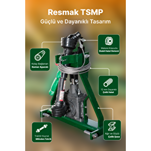 Tsmp Pistonlu Ağaç Silkeleme Makinesi