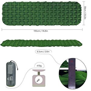 Naturehike Fc-10 Infatable Şişme Kamp Matı