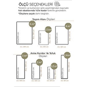 Smart 2004 Gri Kilim Halı Yıkanabilir İnce Kaymaz Taban Halı Dokuma Yazlık Balkon Kilimi 200x290 cm